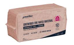 <p>Greenfiber FRM Insulation for SANCTUARY® Two-Hour Firewall Assembly</p>